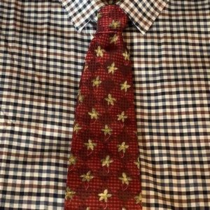 Ermenegildo Zegna Italian Designer 100% Silk Tie